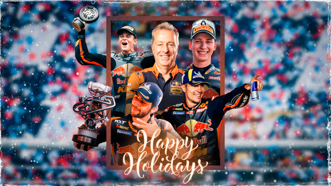 Season's greetings from the Red Bull KTM Tech3 team!